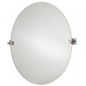 specchio ovale basculante